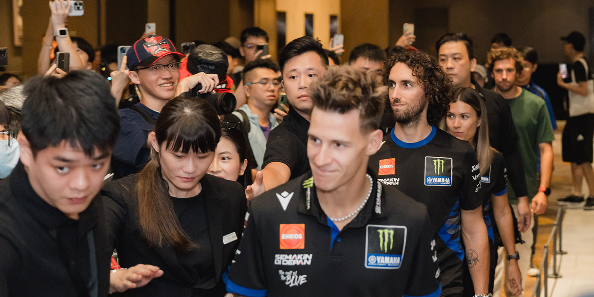 MotoGP選手熱力襲台!Fabio Quartararo & Alex Rins 首度來台!